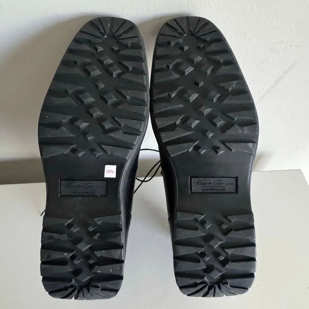 Kenneth Cole black leather